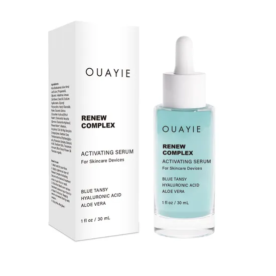 Belleza rostro cuidado de la piel ácido hialurónico suero azul Tansy cosméticos antienvejecimiento