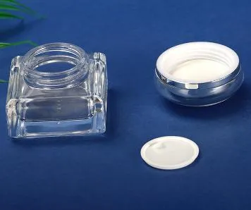 Empaquetado cosmético del sistema cosmético del tarro de cristal de la crema de la botella de cristal de la loción adaptable