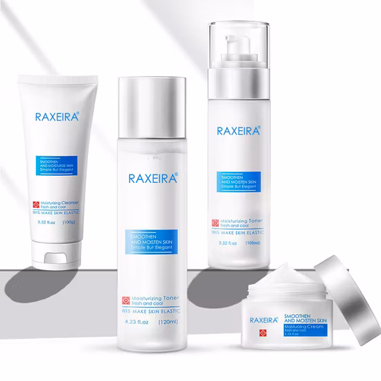Fabricantes de cosméticos, kit Facial para mujeres, reparación blanqueadora hidratante, conjunto reafirmante para el cuidado de la piel